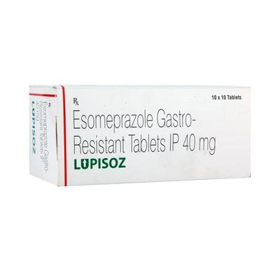 Lupisoz 40mg Tablet 10'S - Ulcer/Reflux/Flatulence-Aaa