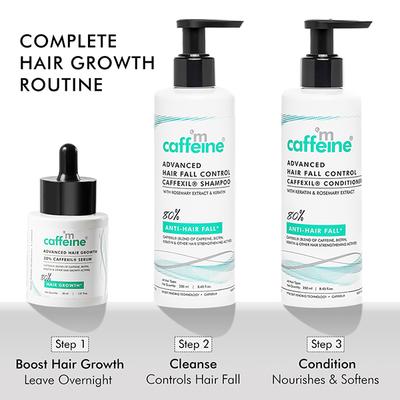 mCaffeine Caffexil Advanced Hair Fall Control Shampoo & Conditioner500ml 500 ml - Conditioners
