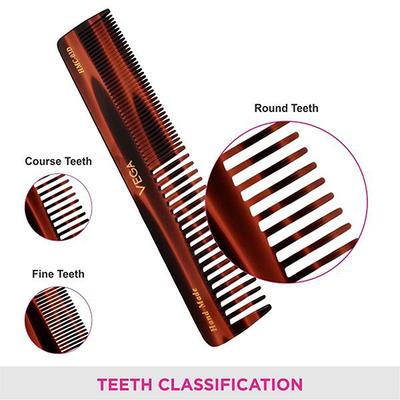 Vega Handcrafted Comb (Hmc - 03D) - Hair Combs