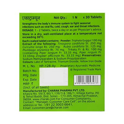Extrammune Tablet 30'S - Ayurvedic Medicine-AYU