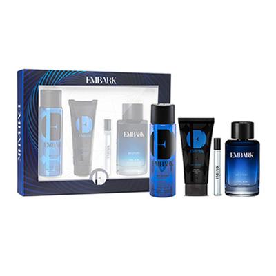 Gift Set - 4pc My Story for Him (10ml EDP + 100 ml EDP+150ml Deo +100ml Shower Gel) 360 ml - Deodorants/Roll-Ons