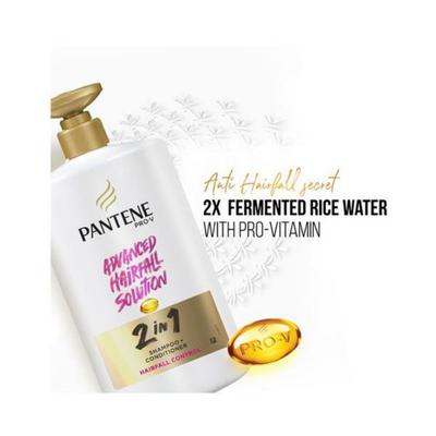 Pantene Pro-V Advanced Hairfall Solution, 2In1 Hairfall Control Shampoo & Conditioner 1000ml - Shampoos
