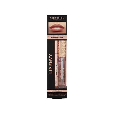Profusion Cosmetics Lip Envy Lip Gloss & + Lip Liner Duo - Crystal Clear (3.5ml + 0.3g) 1's - Lip Glosses