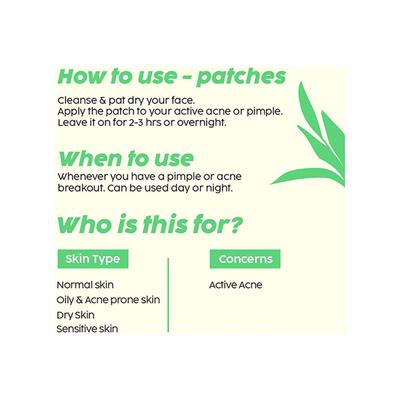 PLIX Acne Patch Transparent, Waterproof with 0.5% Salicylic Acid, Ultra-thin with 100% Hydrocolloid for Pimple Skin 2 Sizes, 36 patches 1's - Masks & Peels