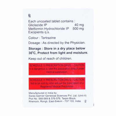 Glicla DM Plus Tablet 10'S - Diabetes-Ant