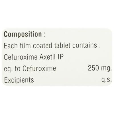 CEFUXETIL 250 Tablet 10's - Bacterial Infections-Cep