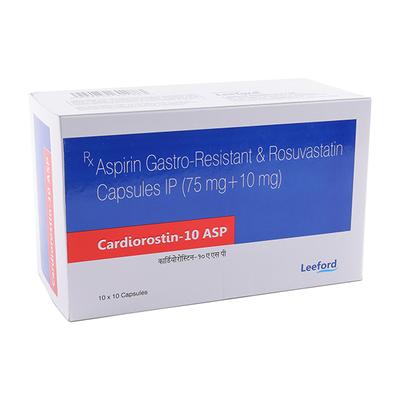 CARDIOROSTIN 10 ASP Capsule 10's - High Cholesterol-Dys
