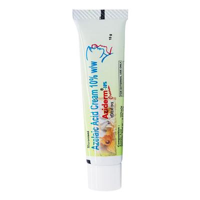 Aziderm 10% Cream 15gm - Acne-Acn