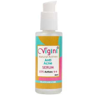 Vigini Natural Actives Anti Acne Serum 30 ml - Face Serum