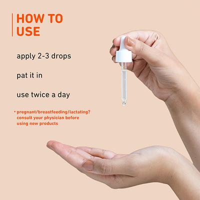 Plum 15% Vitamin C Face Serum, Boosts Glow, Dark Spots and Hyperpigmentation 10ml - Face Serum