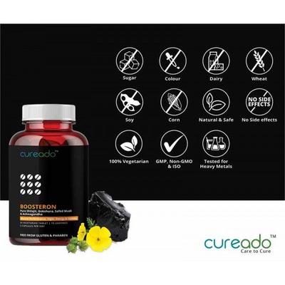 Cureado Boosteron Vegetarian Tablet 30's - General Health