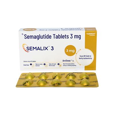 SEMALIX 3 Tablet 10's - Diabetes-Ant