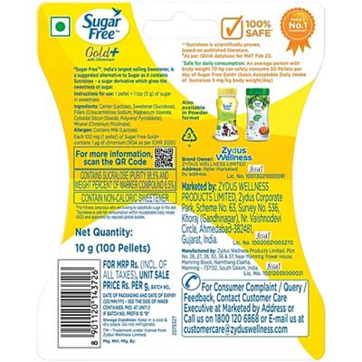 Sugar Free Gold Pellets 110's - Sugar Substitutes (Fitness)