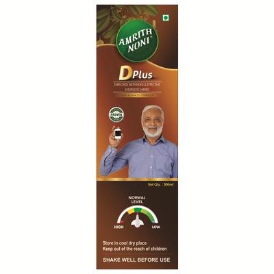 Amrith Noni D-Plus Liquid 500 ml - Diabetes Care (Ayush)