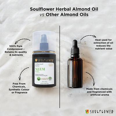 Soulflower Neem Oil 120 ml - Carrier Oils