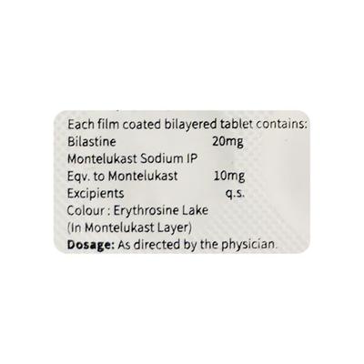 BILAHENZ M Tablet 10's - Allergies-Ant
