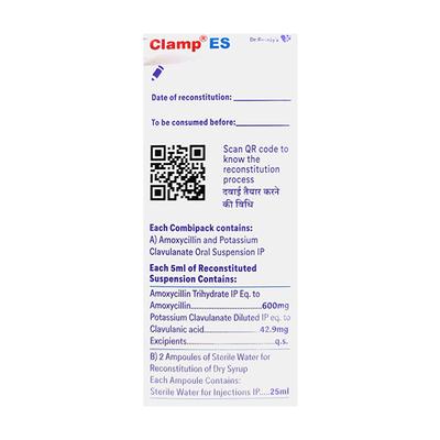 CLAMP ES Oral Suspension 50ml - Bacterial Infections-Pen