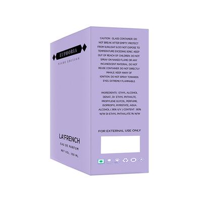 La French Euphoria Eau De Perfume 100 ml - Perfumes (Edt/Edp)