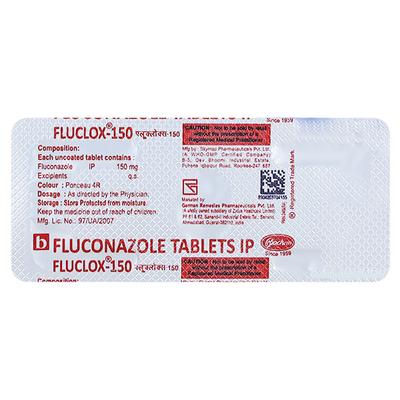 FLUCLOX 150 Tablet 1's - Fungal Infections-Anf