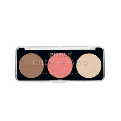 Swiss Beauty Blusher & Highligter Palette -02 8 gm - Blushes
