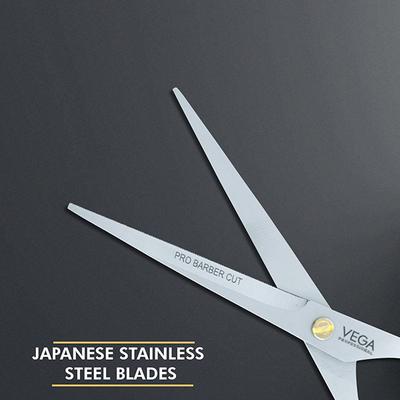 Vega Professional Pro Barber Cut 6.5' Academy Line Hairdressing Scissor (VPVSC-32) 1's - Grooming Kits