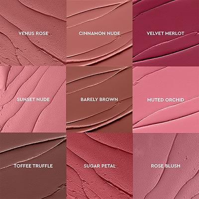 KIRO Non - Stop Airy Matte Liquid Lip Avocado Oil + Apricot Oil Nutmeg Nude 12 5ml - Liquid Lipsticks