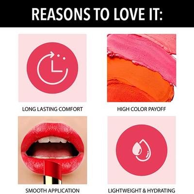 Blue Heaven Velvet Creme RM26 Red Love 3.5gm - Lipsticks