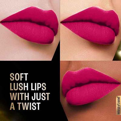 Lakme Forever Matte Lipstick, Made With French Rose Oil Extracts, Pink Petal, 4.5 gm - Lipsticks