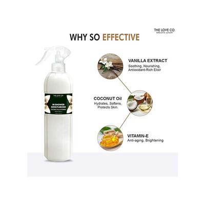 The Love Co. In Shower Moisturizer - Warm Vanilla 250 ml - Lotions & Creams