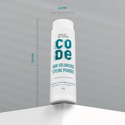 Wild Stone Code Hair Volumizing Styling Powder 10 gm - Hair Gels & Waxes