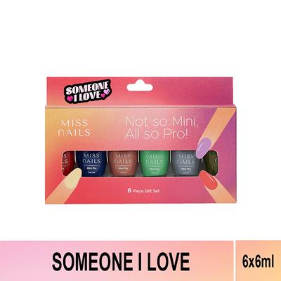 Miss Nails Mini Pro Someone I Love 6ml each 6's - Nail Polish