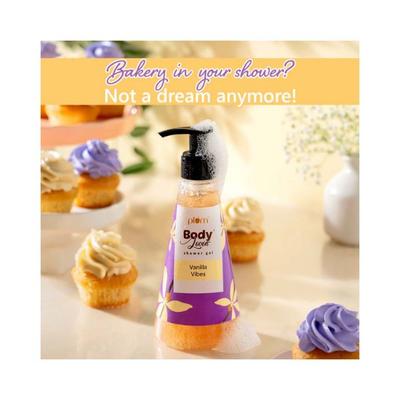 Plum BodyLovin' Vanilla Vibes Shower Gel B1G1 480 ml - Shower Gels & Body Wash