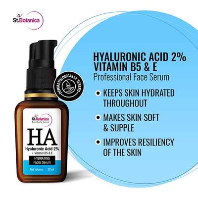 St.Botanica Hydrating Facial Serum - HA 20 ml - Facial Kits