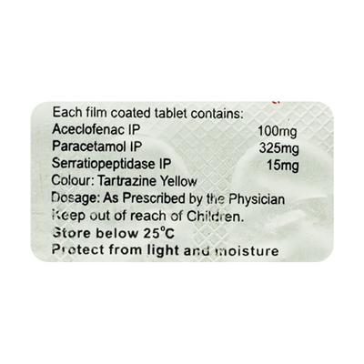 Numol SP Tablet 10'S - Pain relief-Nsa