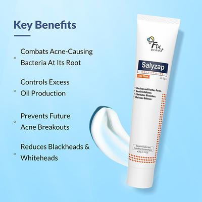 Fixderma Salyzap Gel Day Time 20gm - Face Gels