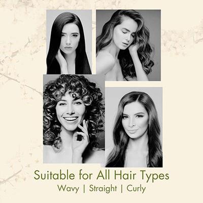 Allure Personalised Paddle Hair Brush Good Vibes Print 1's - Hair Brushes