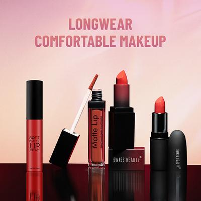 Swiss Beauty Soft Matte Lip Cream Weightless Lipstick, Shade- Brown Rust 6 ml - Lipsticks