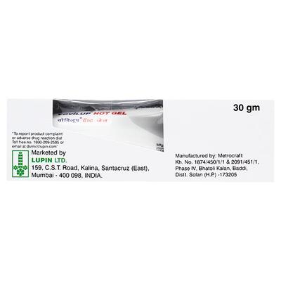 VOVILUP HOT Gel(Topical) 30gm - Pain relief-Nsa