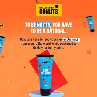 GONUTS By Bewakoof Keep Calmond Body Lotion 200 gm - Body Butter