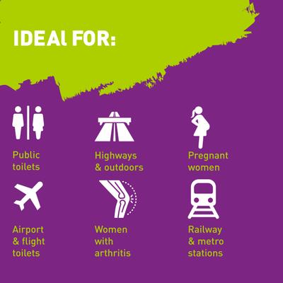 Peebuddy Ladies Stand and Pee Reusable Urination Funnel (Pack of 2's) - Intimate Care