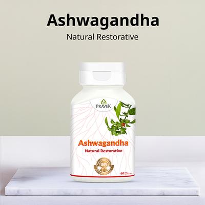Pravek Ashwagandha Capsules 60's - Speciality Medicines