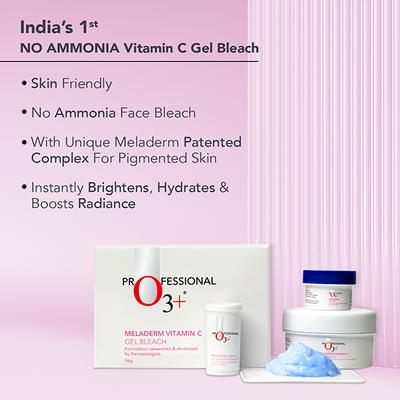 Professional O3+ Meladerm Vitamin C Gel Bleach 96 gm - Face Gels