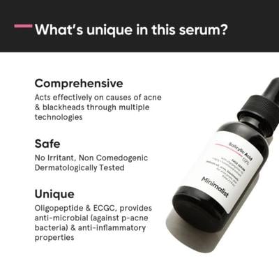 Minimalist Salicylic Acid Face Serum 30 ml - Face Serum
