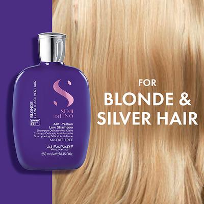 Alfaparf Milano Blonde Hair Shampoo (Anti Yellow Hair) for Colored Hair 250 ml - Shampoos