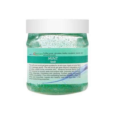 Gemblue Biocare Mint Face and Body Scrub 500 ml - Scrubs & Exfoliants