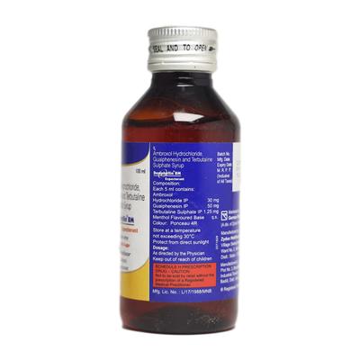 Deriphyllin Bm Expectorant 100ml - Cough And Cold-Cou