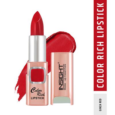 Insight Cosmetics Color Rich Lipstick (L-23) - Ginza Red 4.2 gm - Lipsticks