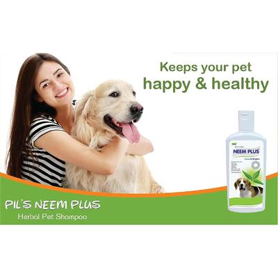 Neem Plus Herbal Pet Shampoo 200 ml - Pet Grooming