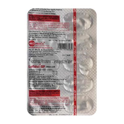 LOFIDOL SP Tablet 10's - Pain relief-Nsa
