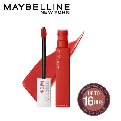 Maybelline New York Super Stay Matte Ink Liquid Lipstick, 205 Assertive 5 ml - Lipsticks